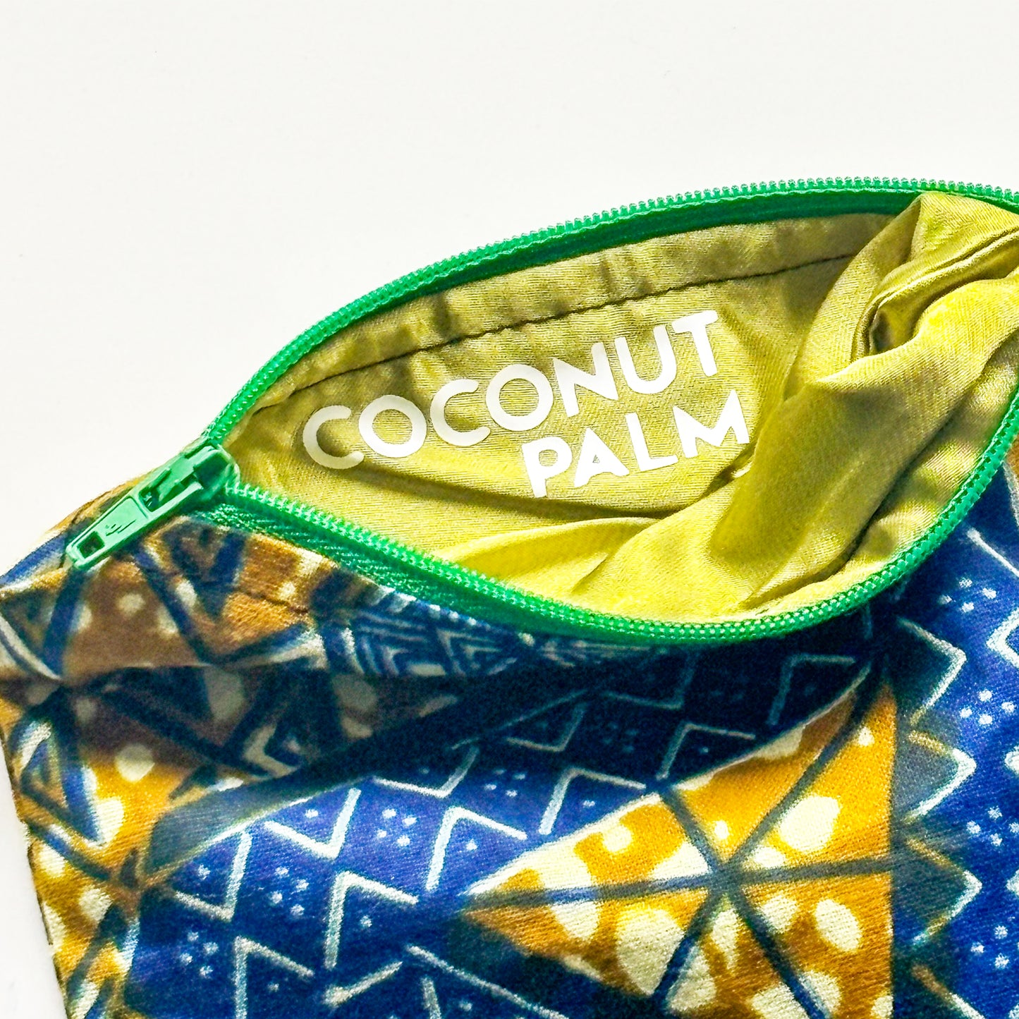 Half Pouch - Green & Blue