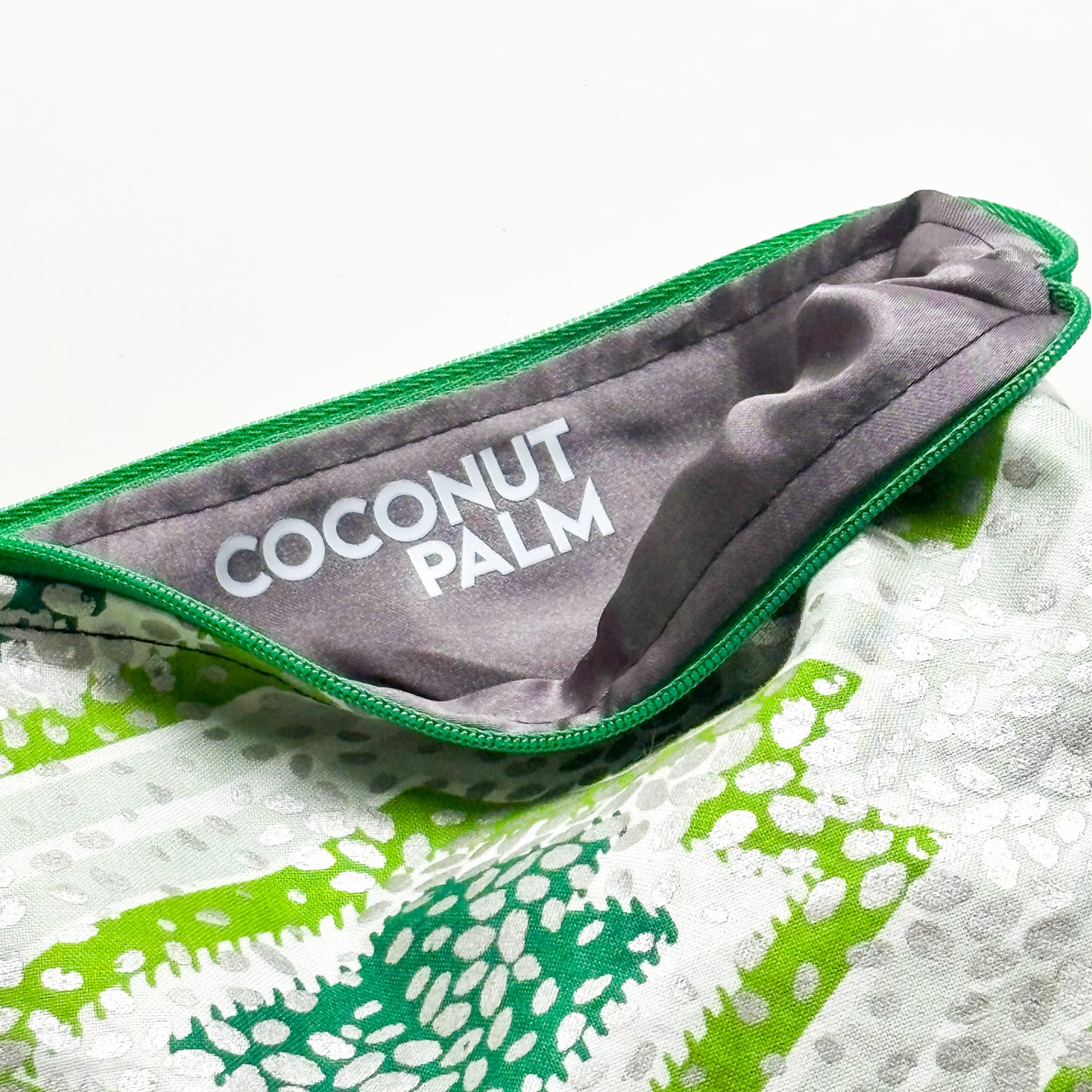 Pouch - Green & Silver