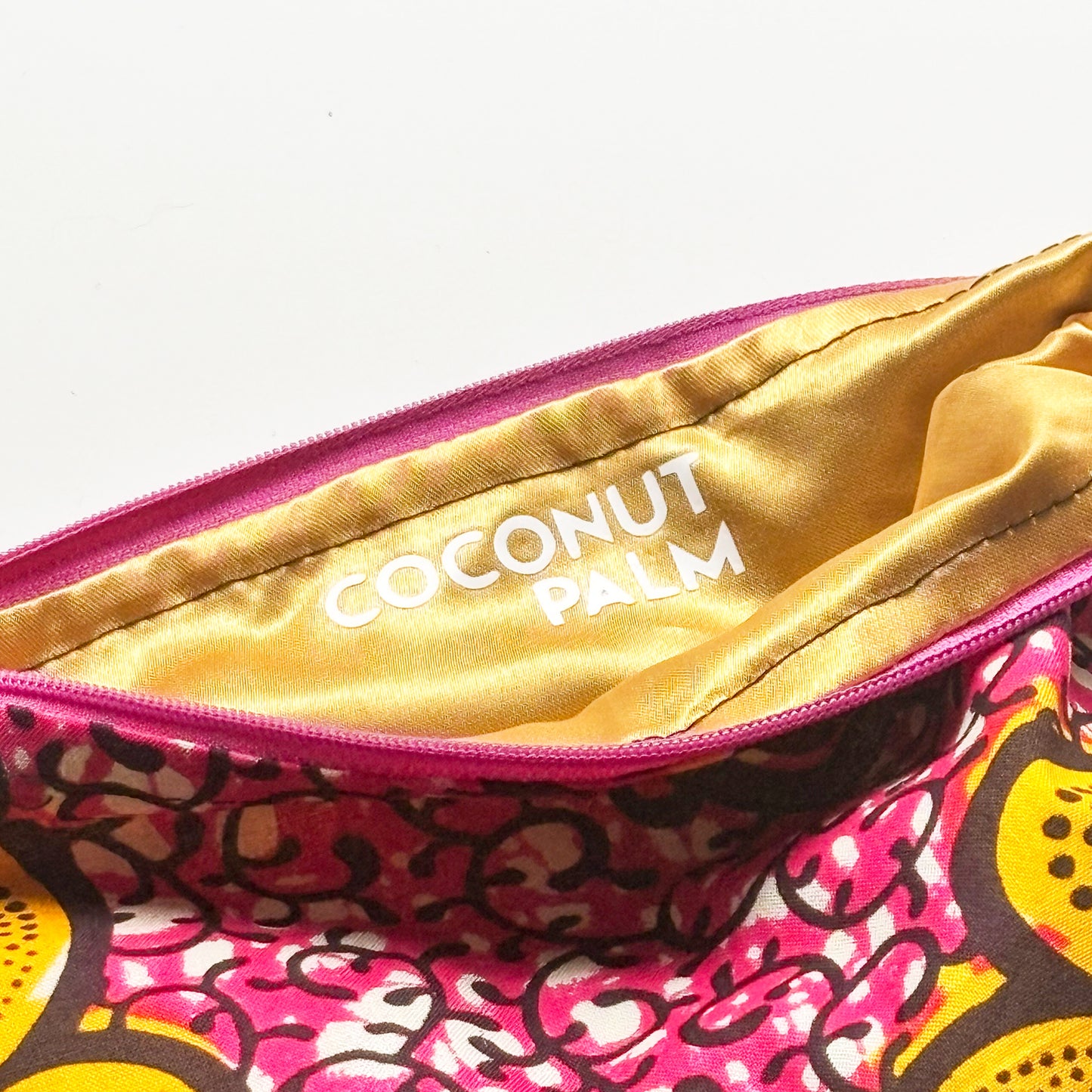 Pouch - Pink & Gold