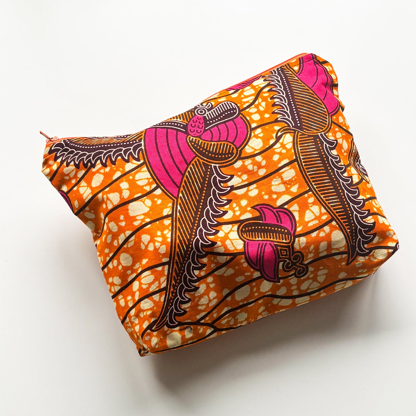 Pouch - Orange & Pink